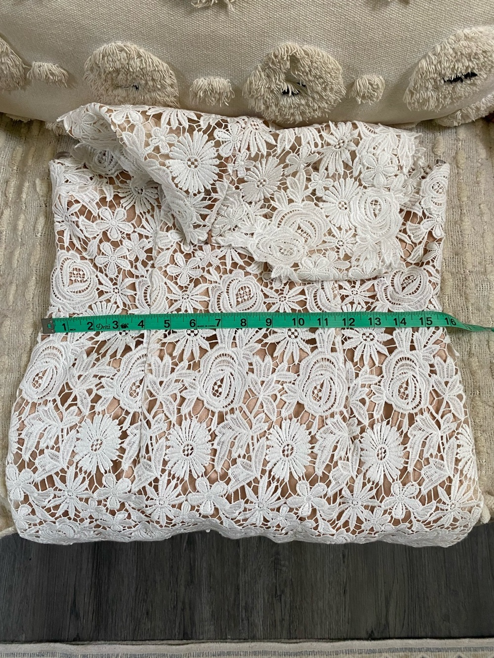 {Mikael Aghal} Lace Shift Midi Dress - Picture 8 of 9